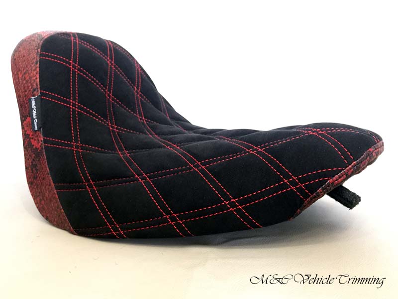 Custom Harley-Davidson seat